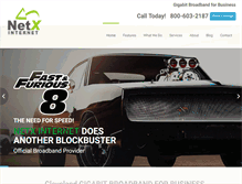 Tablet Screenshot of netxinternet.com